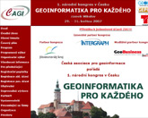 První národní kongres geoinformatiky v Česku