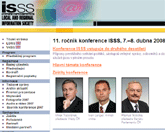 Přípravy konference ISSS 2008 vrcholí