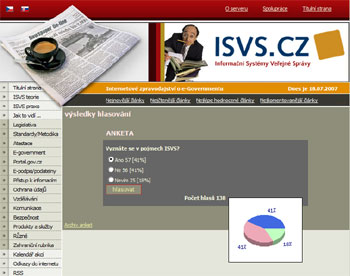    Ankety na ISVS.CZ   